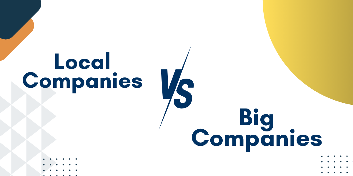 Big Companies vs Local Companies in Des Moines
